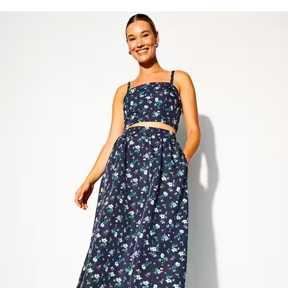 Floral Old Navy Matching Skirt & Top- NEW